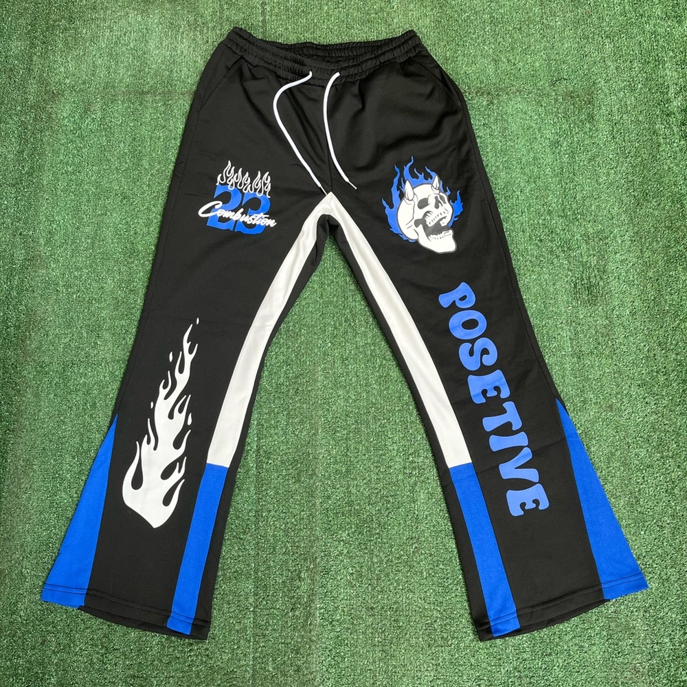 Flared sweatpants